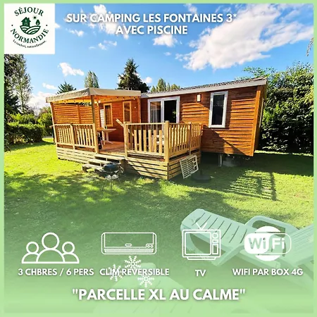 3 6 Pers Tohapi 3 Etoiles- Direct Proprio- Plusieurs シャレー Ivry-la-Bataille