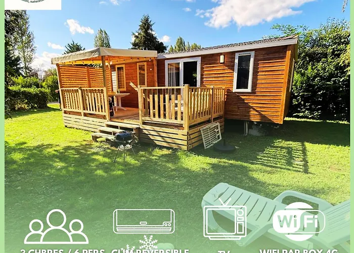 3 6 Pers Tohapi 3 Etoiles- Direct Proprio- Plusieurs Chalet Ivry-la-Bataille